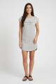 Vestido remeron estampado GRIS MELANGE
