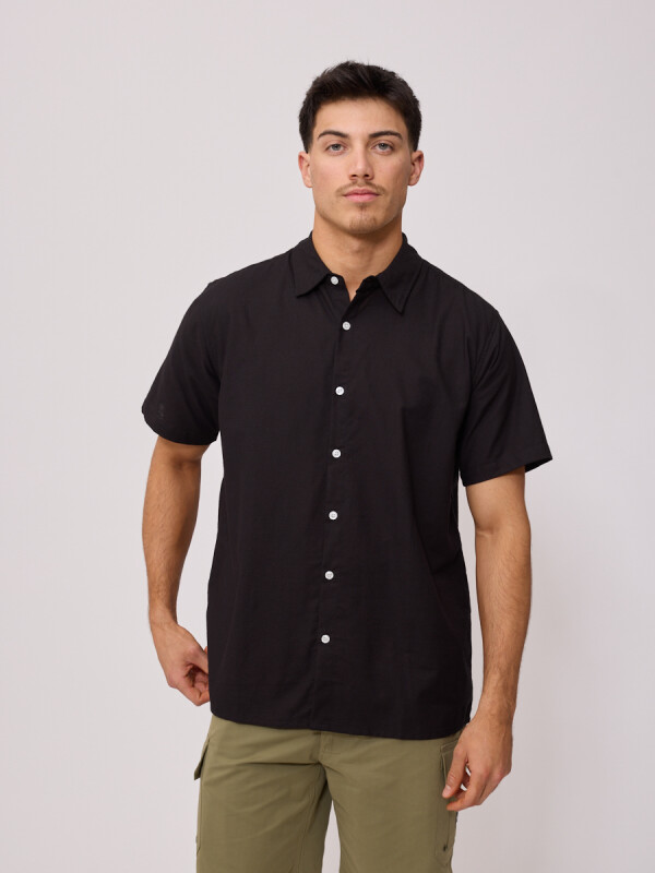CAMISA LINAZ RUSTY Negro