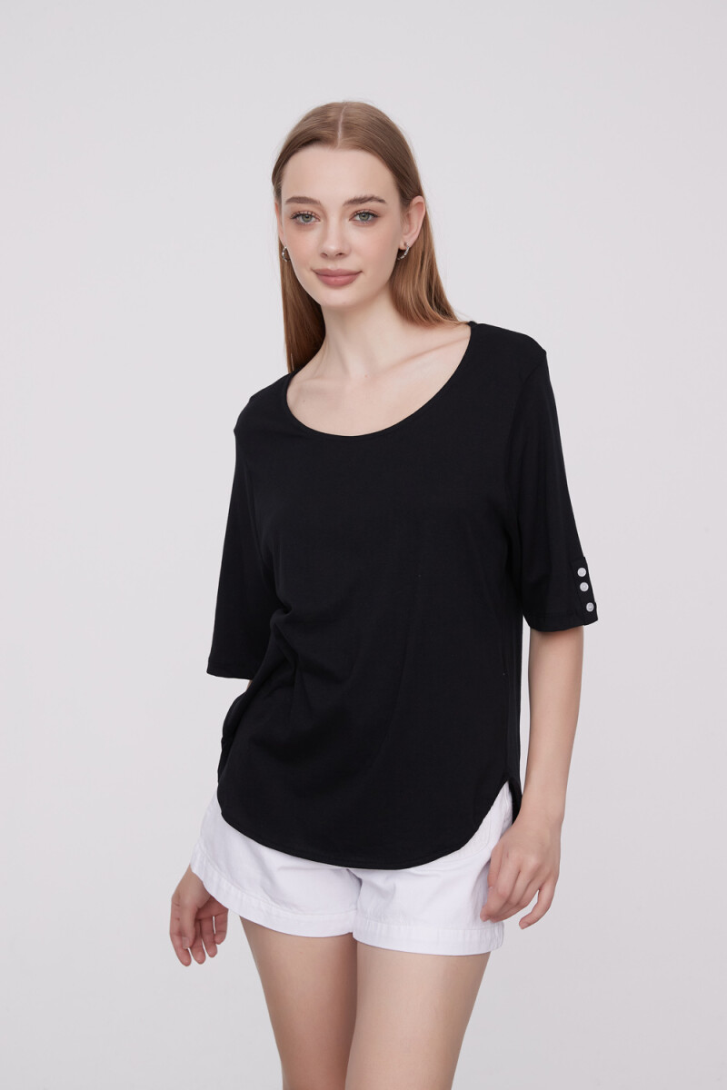 Remera Leena - Negro 