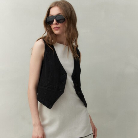 VESTIDO MARLON Hueso