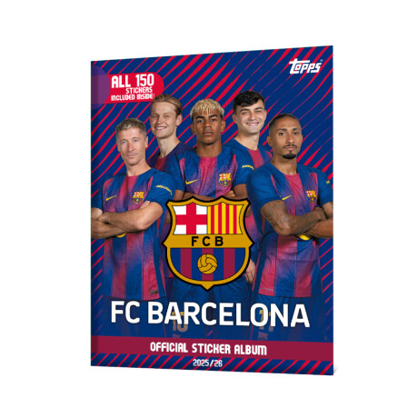 Topps Official Sticker Album - FC Barcelona 2025/26 Topps Official Sticker Album - FC Barcelona 2025/26