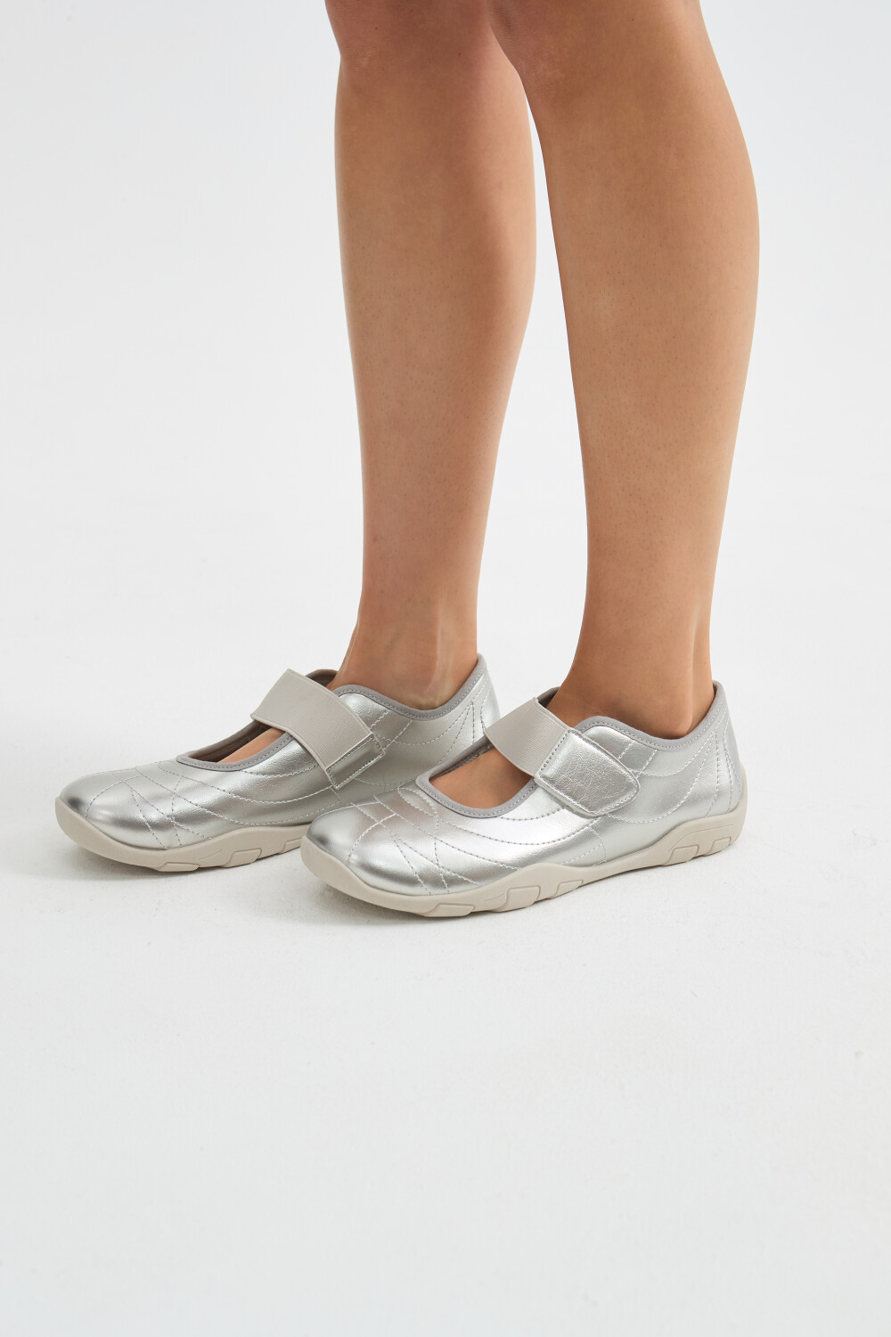 Balerina Nuto Plateado