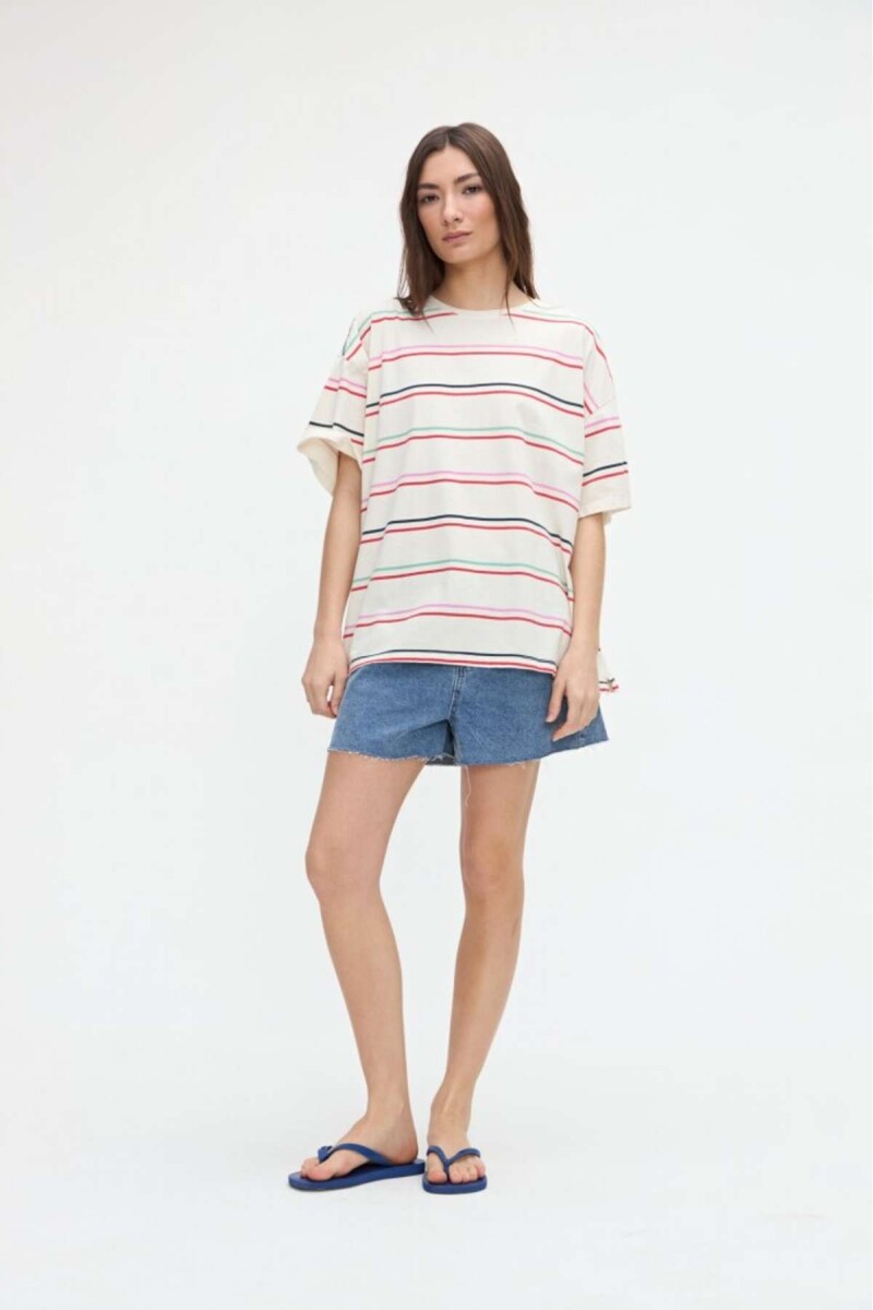 Remera Lucinda - Crudo 