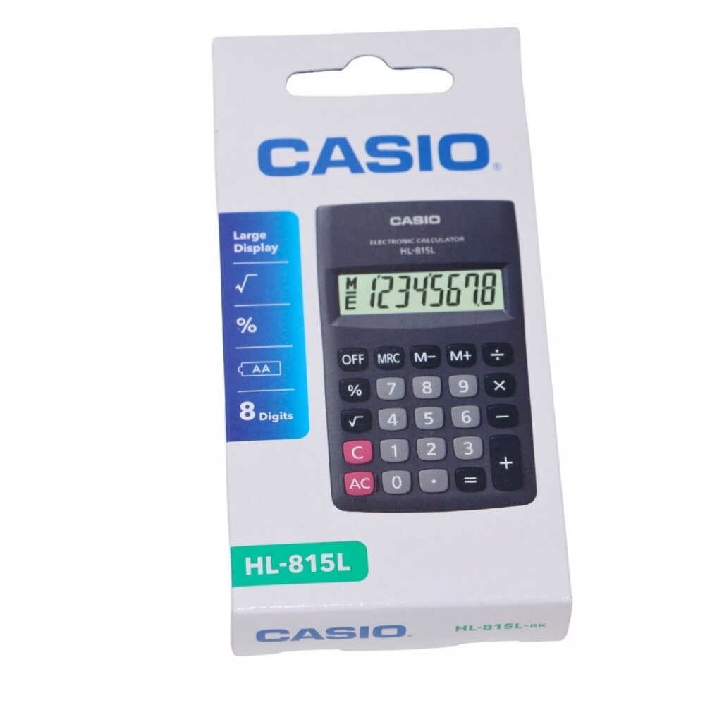 MAQUINA CALCULADORA CASIO HL-815 MAQUINA CALCULADORA CASIO HL-815