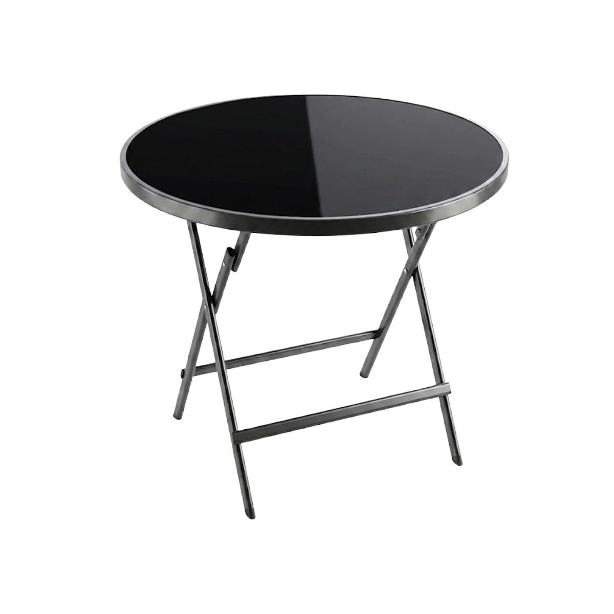 MESA RED AUXILIAR NEGRA PLEGABLE 60CM 