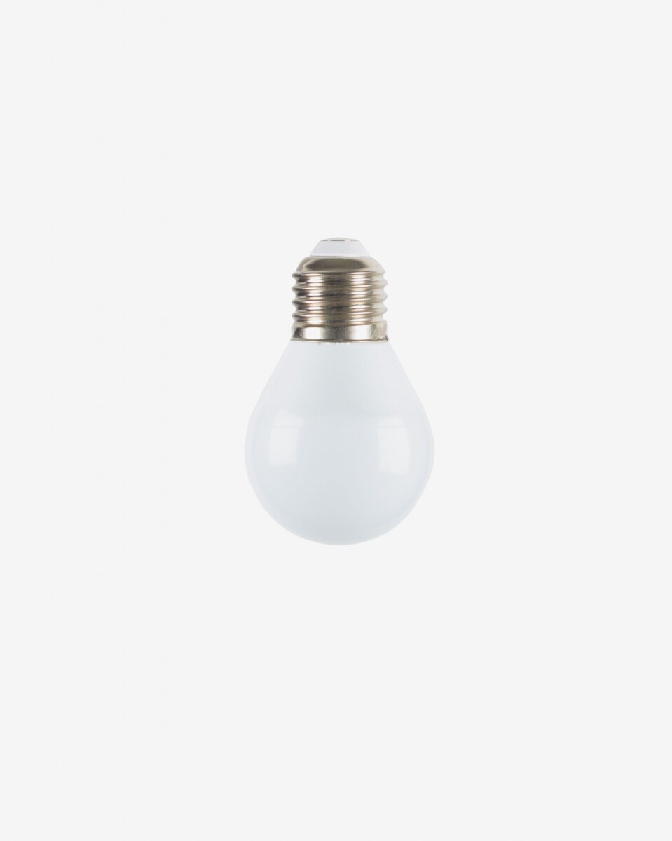 Bombilla LED Bulb E27 de 3W y 45 mm luz neutra 