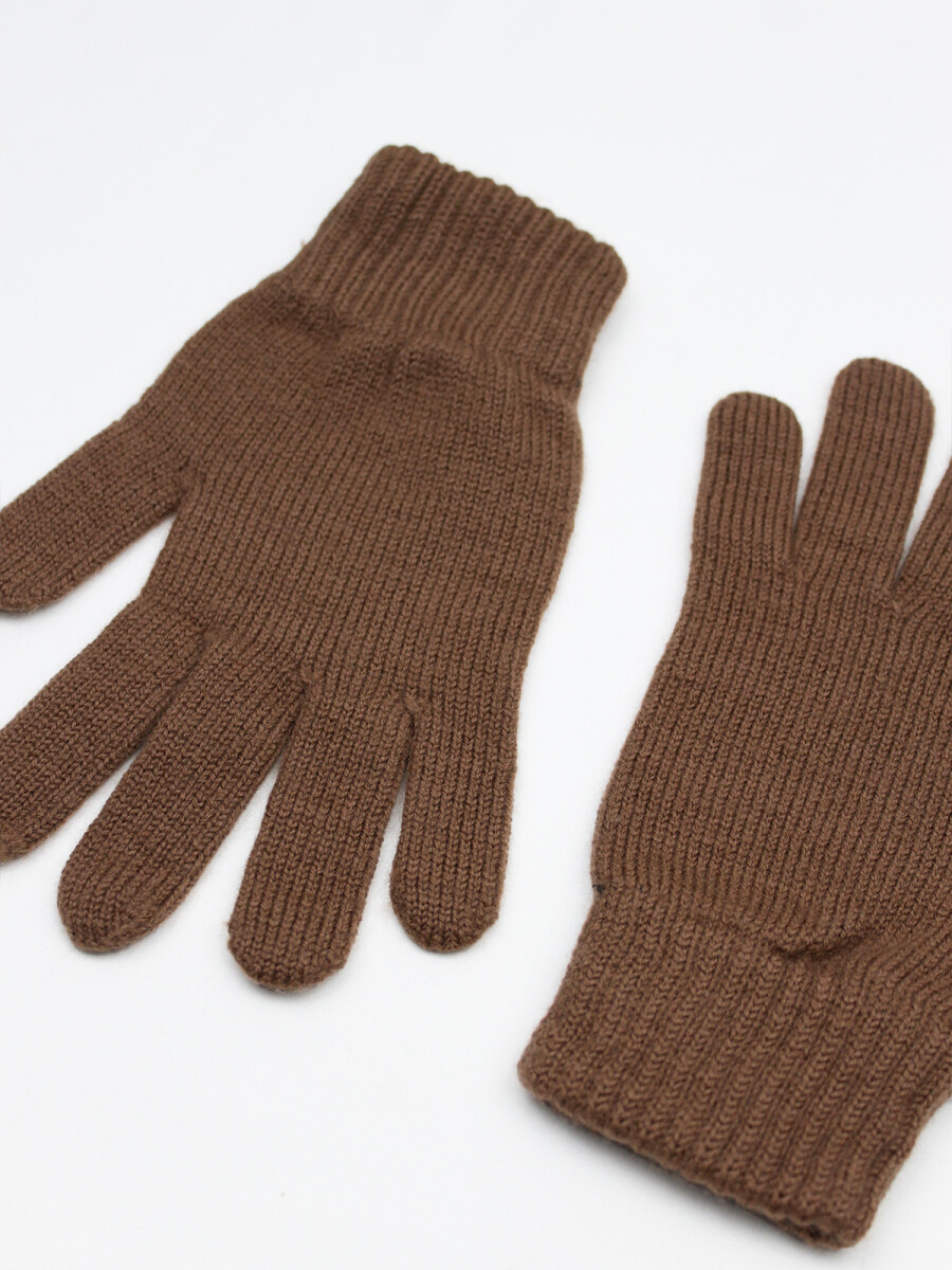 Guantes de Lana - Camel 