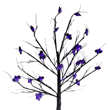 Arbol LED Halloween 165cm con murcielagos Arbol LED Halloween 165cm con murcielagos