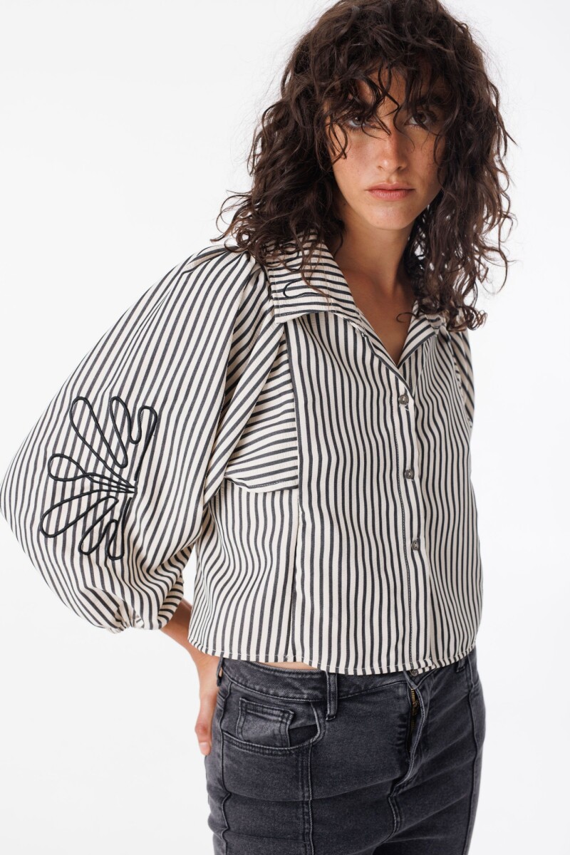 Camisa Aisling - Rayas 