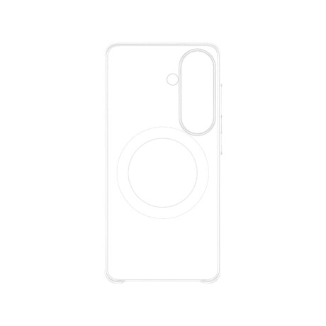 Funda Samsung Clear Magnet Case Transparente para Galaxy S26 Funda Samsung Clear Magnet Case Transparente para Galaxy S26