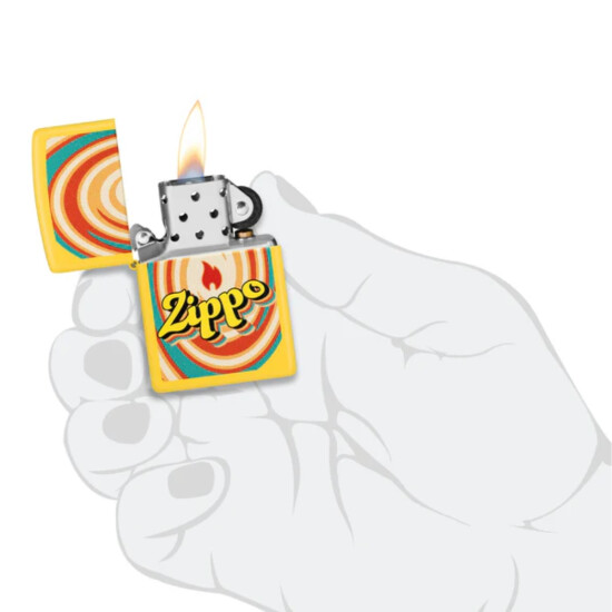Encendedor ZIPPO 46570 C/Diseño Amarillo 0