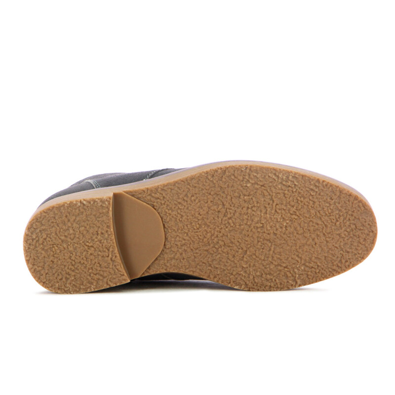 Country Calzado Bota Casual Hombre Acordonado - Gris Gris