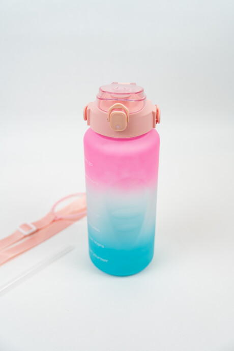 Botella Agua Arcoiris Estampado 2