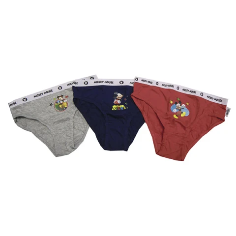 Pack X3 Calzoncillos Slip Mickey Oficial U