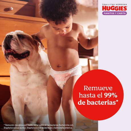 Toallitas Húmedas Huggies Manitos y Carita 48 Unidades Toallitas Húmedas Huggies Manitos y Carita 48 Unidades