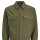 Sobrecamisa Grid Lana Olive Night