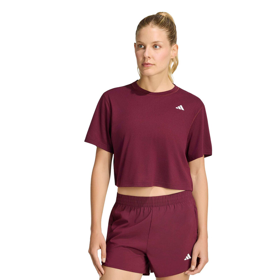 Remera de Mujer Adidas We Min Tee Bordó