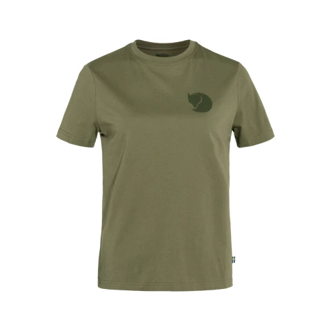 Fox Boxy Logo Tee W - Mujer Green