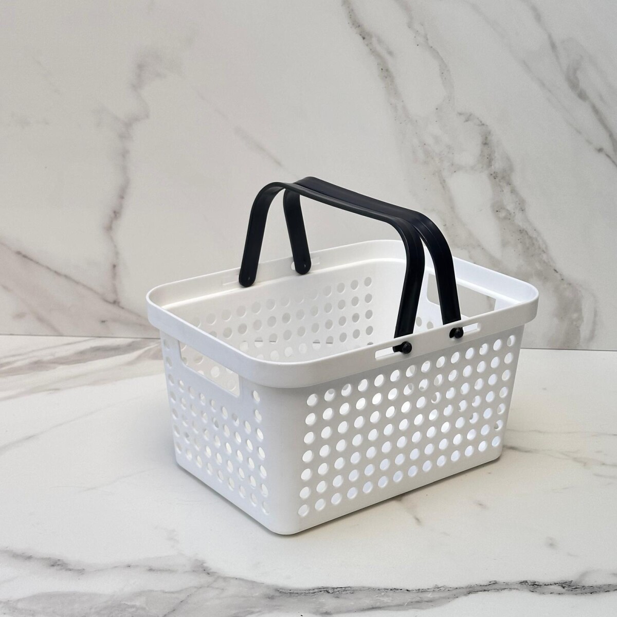 Canasto Organizador Polipropileno Alto 15cm x Ancho 20cm x Largo 27cm 