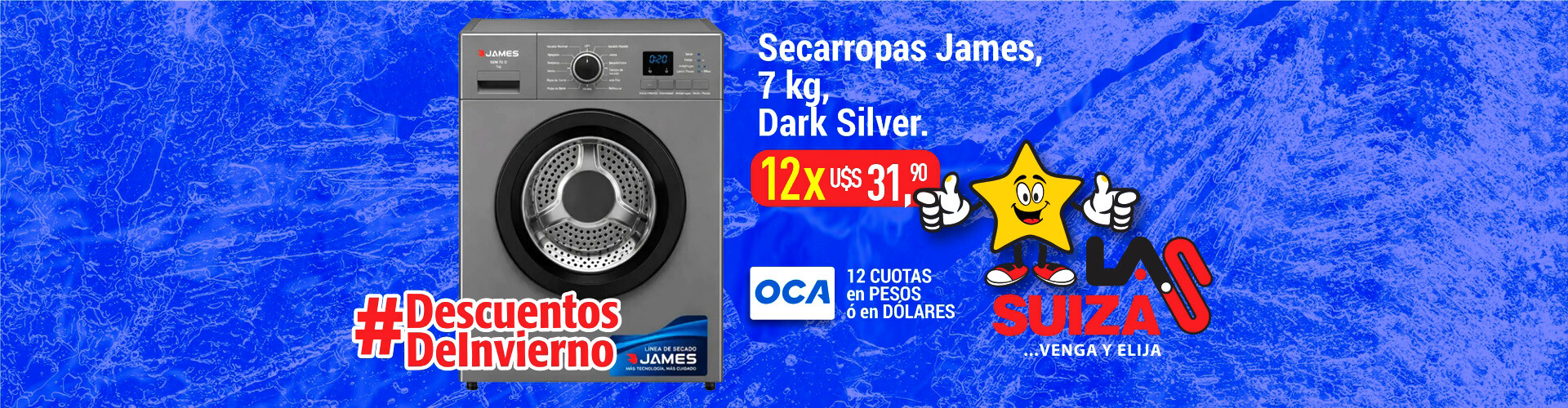 Secarropas JAMES SEM70