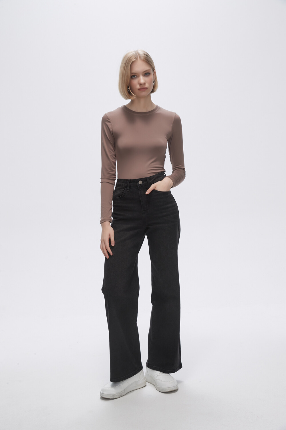 Pantalon Rubbia Gris Oscuro