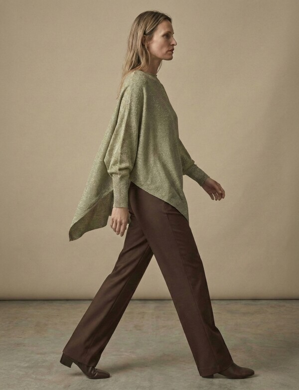 Poncho Asimetrico VERDE