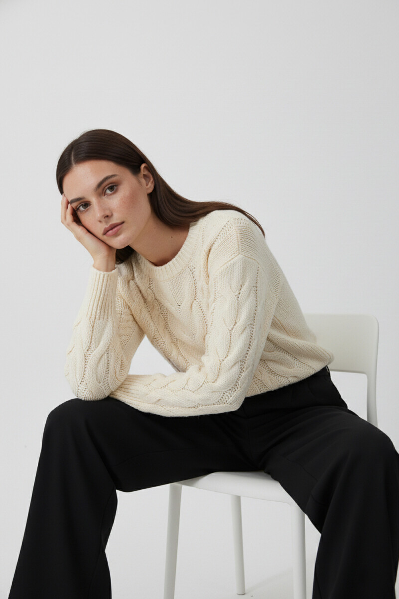 Sweater Petz - Crudo / Natural 