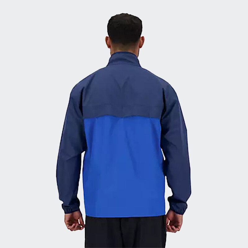 Campera New Balance Run Azul