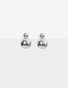 Aros Pasantes Metal Aros Pasantes Meta Bold - Plateado Rodio