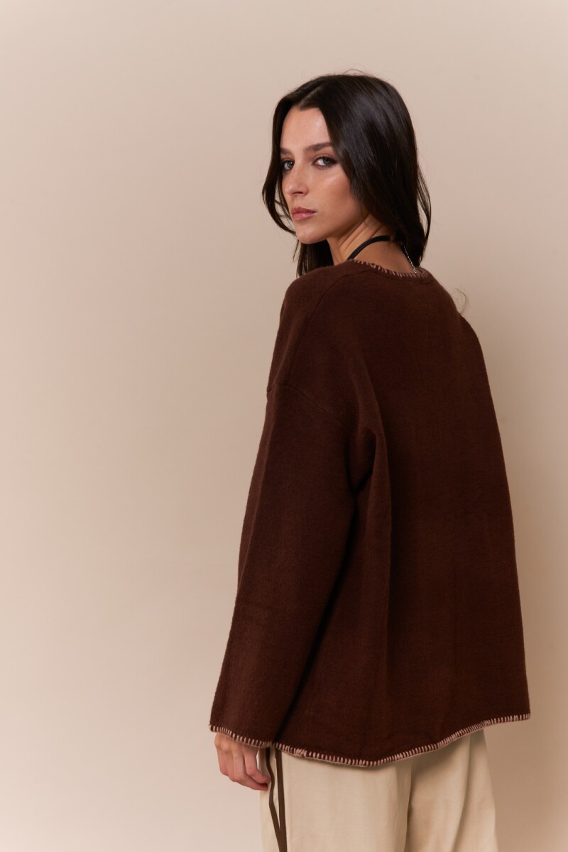 Buzo Romais MARRON