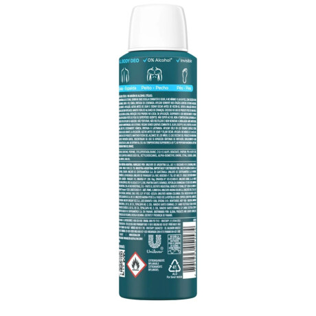 Desodorante en Aerosol Rexona Men All Body Deo Ocean Rush 150ml Desodorante en Aerosol Rexona Men All Body Deo Ocean Rush 150ml