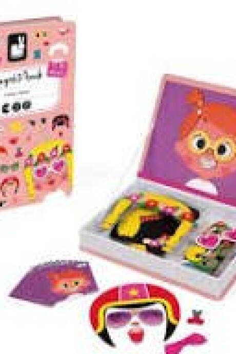 MAGNETIC BOOK CRAZY FACES CHICAS JANOD MAGNETIC BOOK CRAZY FACES CHICAS JANOD