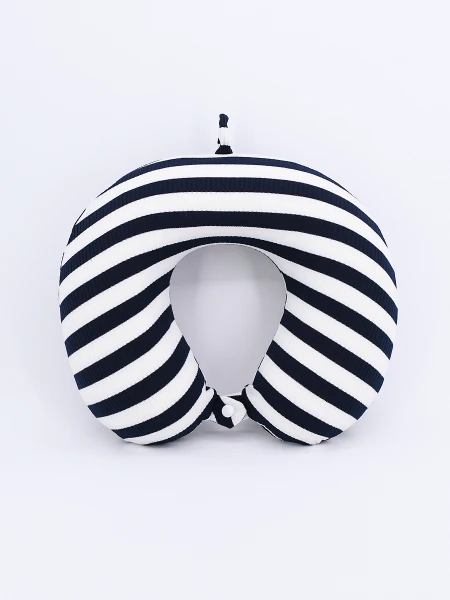 ALMOHADA DE VIAJE DE MEMORIA NEGRO