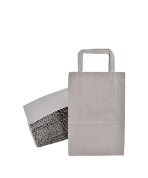 Pack x 50 - bolsa lisa 14x08x20 cm. GRIS SOMBRA