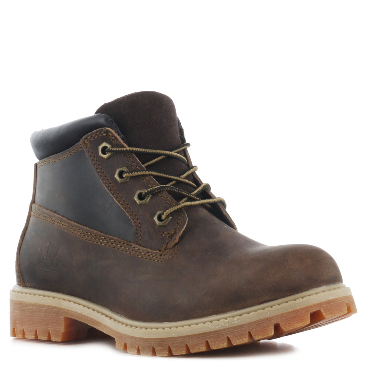 Bota de Mujer Miss Carol Acordonado - Marrón Oscuro 