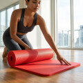 Colchoneta De Yoga Antideslizante 15mm Rojo