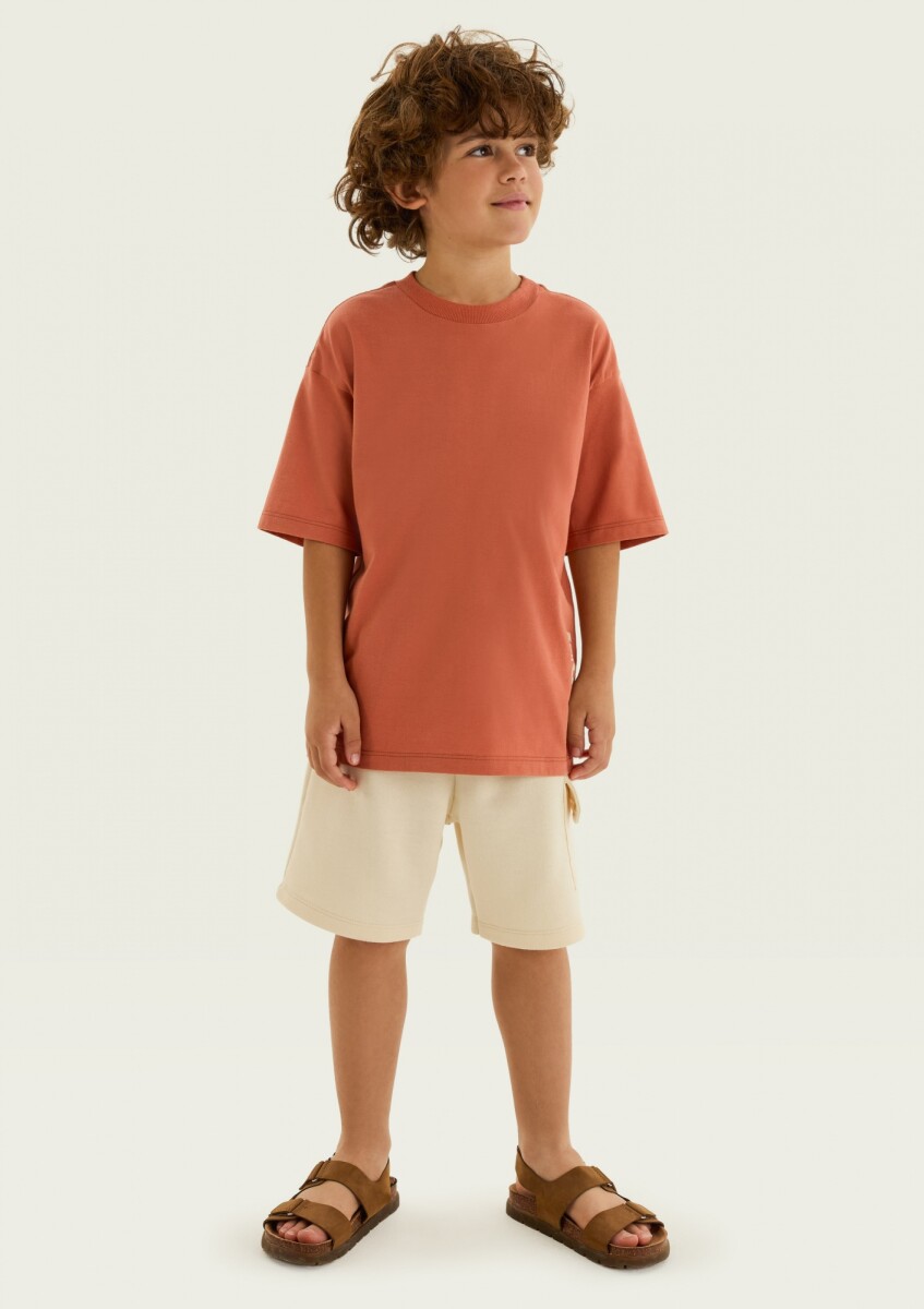 CONJUNTO INFANTIL CON SHORT - MULTICOLOR 