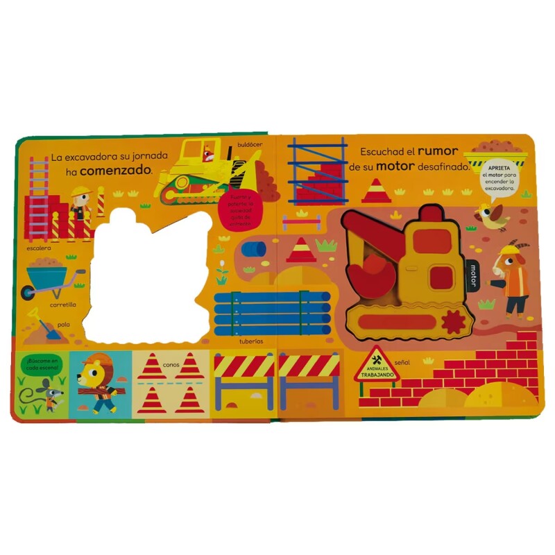 La excavadora ruidosa La excavadora ruidosa