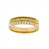 Anillo nido de luz en oro amarillo 18k con brillantes Anillo nido de luz en oro amarillo 18k con brillantes