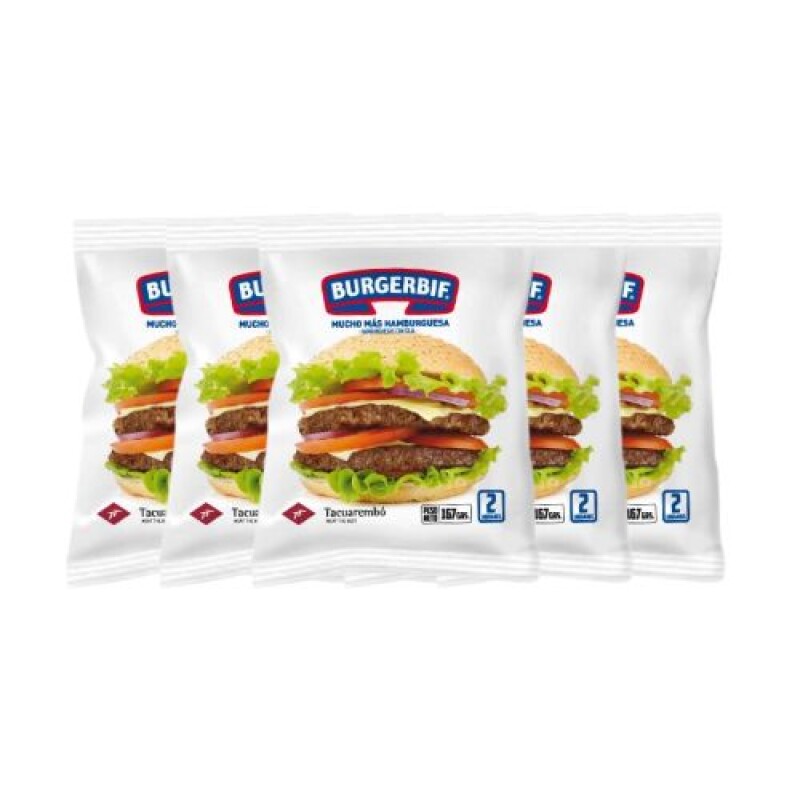 Hamburguesa Burguerbif Pack x 10 ud.
