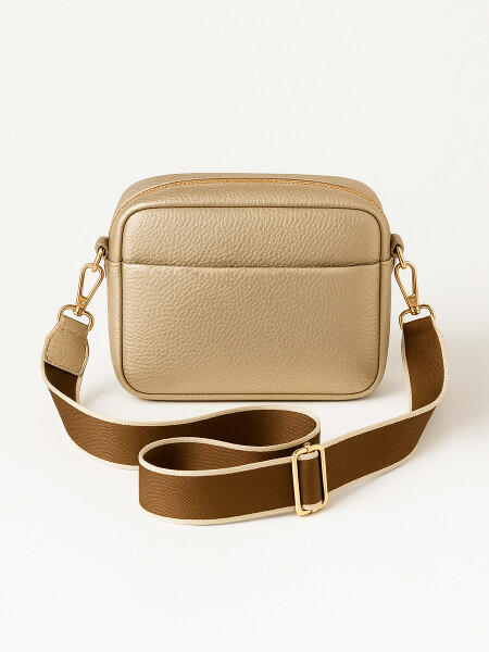 BANDOLERA RUPIA DORADO