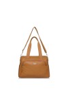 Cartera con bolsillo frontal Camel