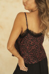 BLUSA NEW ISABEL BURGUNDY FELINE BLUSA NEW ISABEL BURGUNDY FELINE