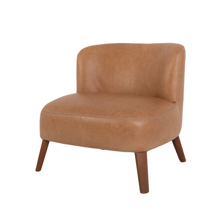 BUTACA CUERO-100-NATURAL MARRON VITA CAMEL