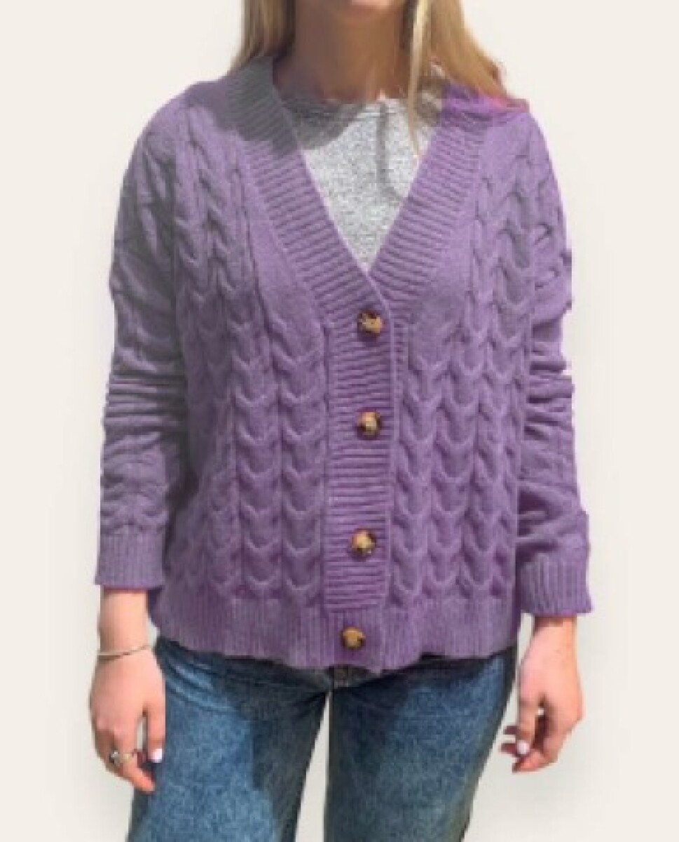 CARDIGAN JILIAN - LILA 