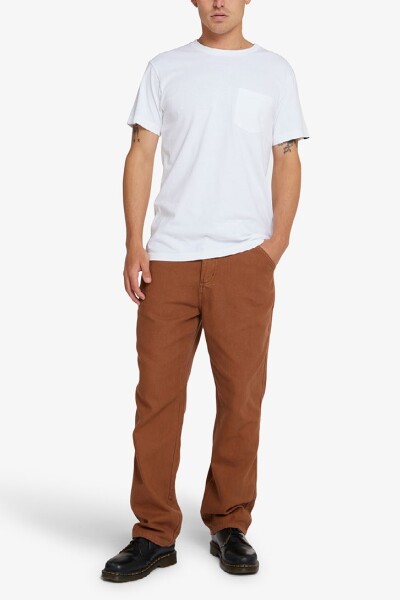 Too Busy To Work Pant Marron
