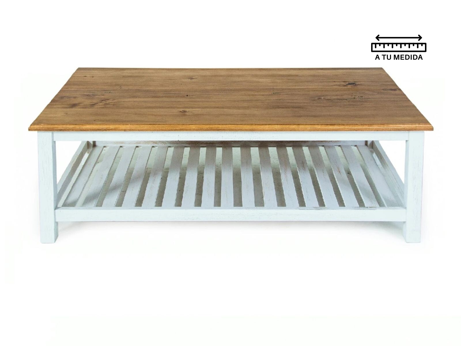 Mesa de Living RÚSTICA MUESTRA 