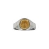 Anillo Profesión Asistente Social -Plata y Oro-Sin Piedra-AP5018 sinpiedra