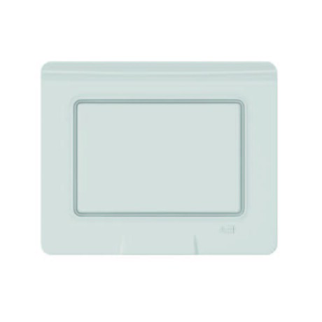 Placa y Marco Blanco para 3 Módulos IP55 Exterior Línea Origen ABB Placa y Marco Blanco para 3 Módulos IP55 Exterior Línea Origen ABB