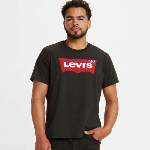 Remera Manga Corta Levi´s Negro